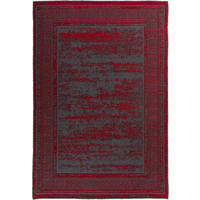 Kayoom Flachflorteppich Kalea 325 rot B/H/L: ca. 160x0,8x230 cm Kalea 325 - rot (230,00/160,00/0,80cm) - Kayoom