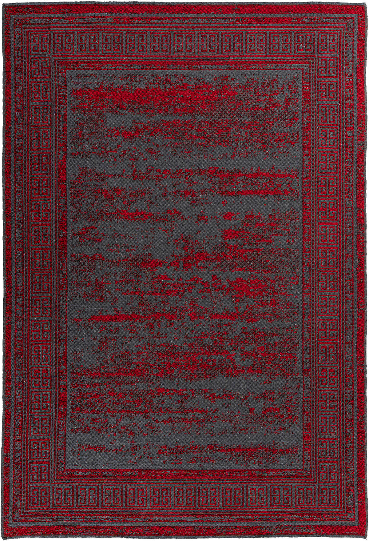 Kayoom Flachflorteppich Kalea 325 rot B/H/L: ca. 160x0,8x230 cm Kalea 325 - rot (230,00/160,00/0,80cm) - Kayoom