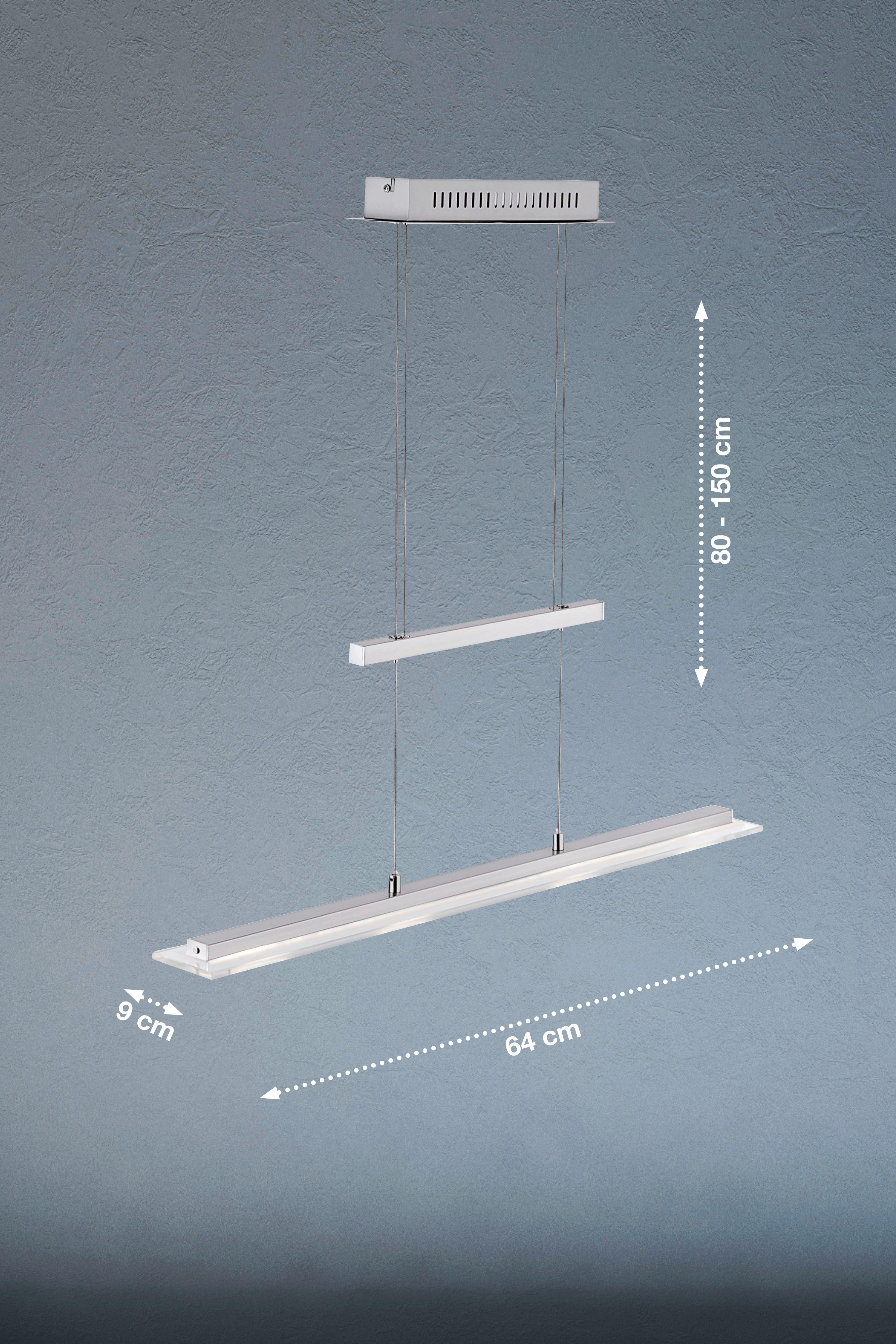 Fischer & Honsel LED-Pendelleuchte 6...