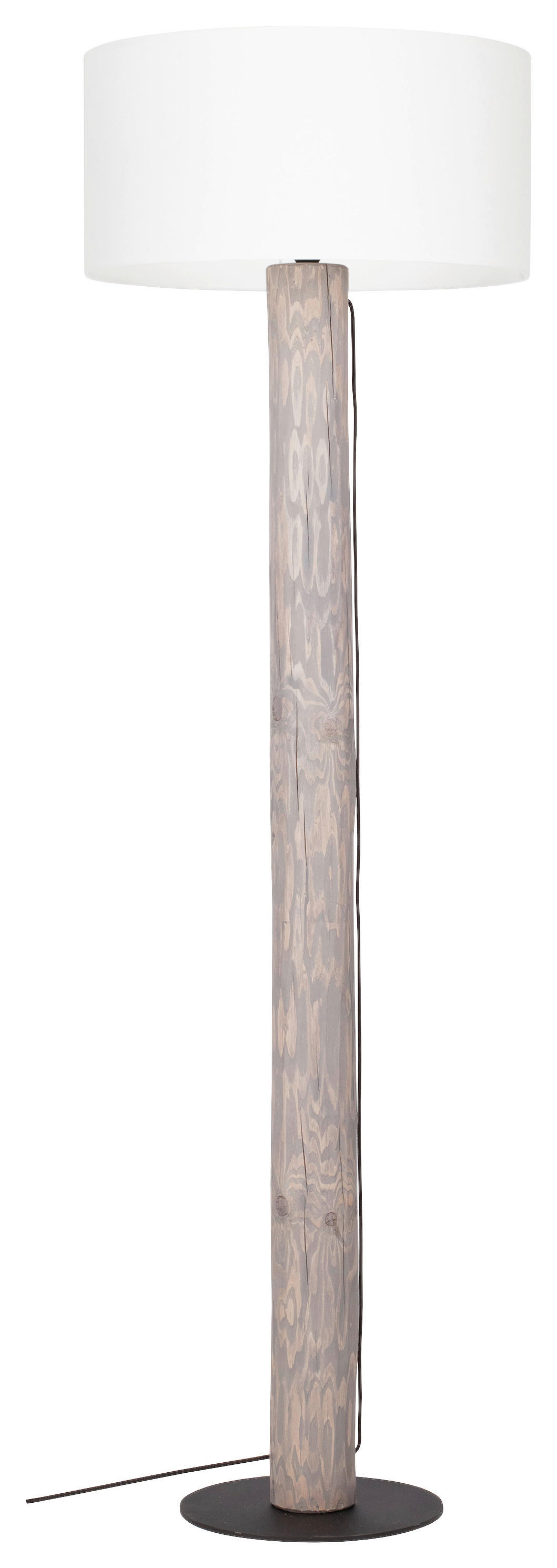SPOT Light Stehleuchte Tajga weiß grau Textil Kiefer H/D: ca. 161x50 cm E27 1 Brennstellen Stehleuchte_Tajga - weiß/grau (50,00/161,00cm) - SPOT Light