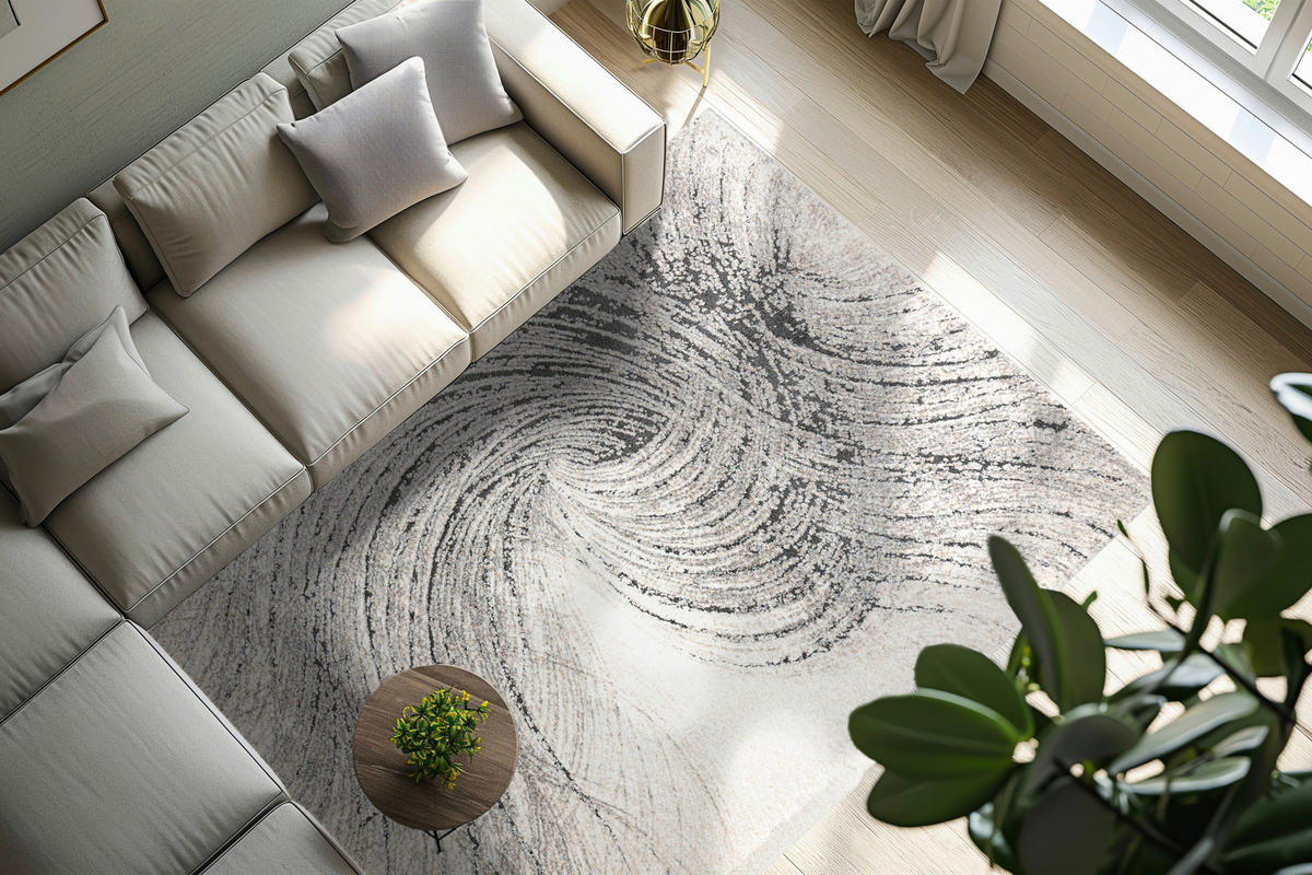 Obsession Teppich My Bologna grau B/L: ca. 200x290 cm My Bologna - grau (200,00/290,00cm) - Obsession