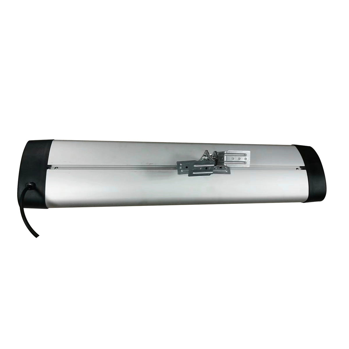 Infrarot Heizstrahler schwarz Chrom Metall B/H/T: ca. 86,5x19x9 cm QUARZ - schwarz/Chrom (86,50/19,00/9,00cm)
