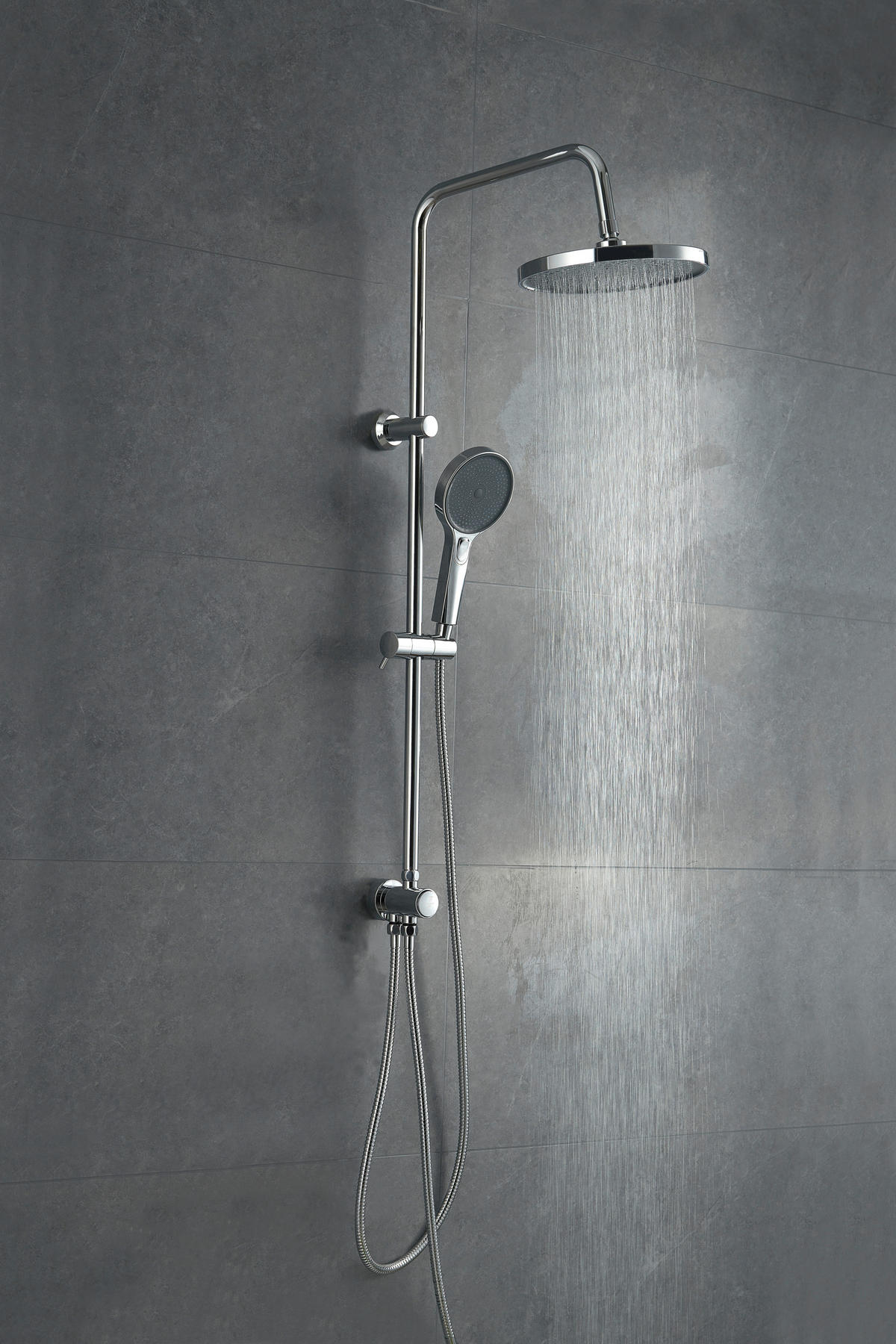 Duschsystem Chrom H: ca. 100 cm Duschsystem_Paris_Pocoline - Chrom (100,00cm) - POCOline