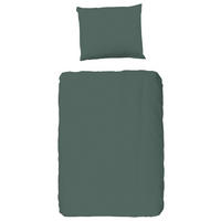 Bettwäsche olive Baumwolle B/L: ca. 120x150 cm Bettwäsche-Baumwolle - olive (120,00/150,00cm) - Good Morning