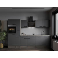 Küchenblock Oliver B/H/T: ca. 310x205x60 cm Oliver - Eiche/grau (310,00/205,00/60,00cm) - Respekta