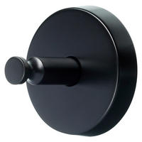 Handtuchhaken schwarz Edelstahl T/D: ca. 5x5,8 cm Handtuchhaken_Milano-Black_2erSet - schwarz (5,80cm) - POCOline