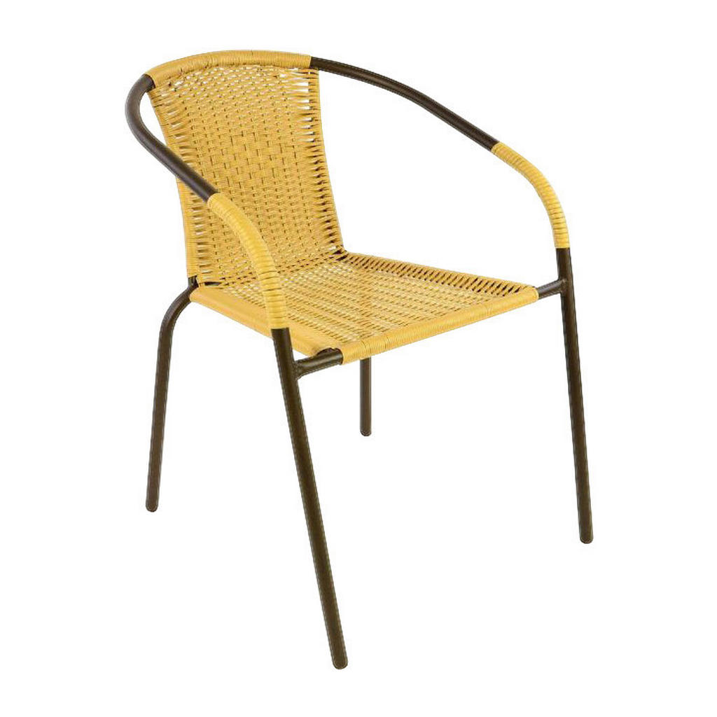 Thumbnail - VCM Gartensitzgruppe braun Stahl B/H/T: ca. 53x73x60 cm