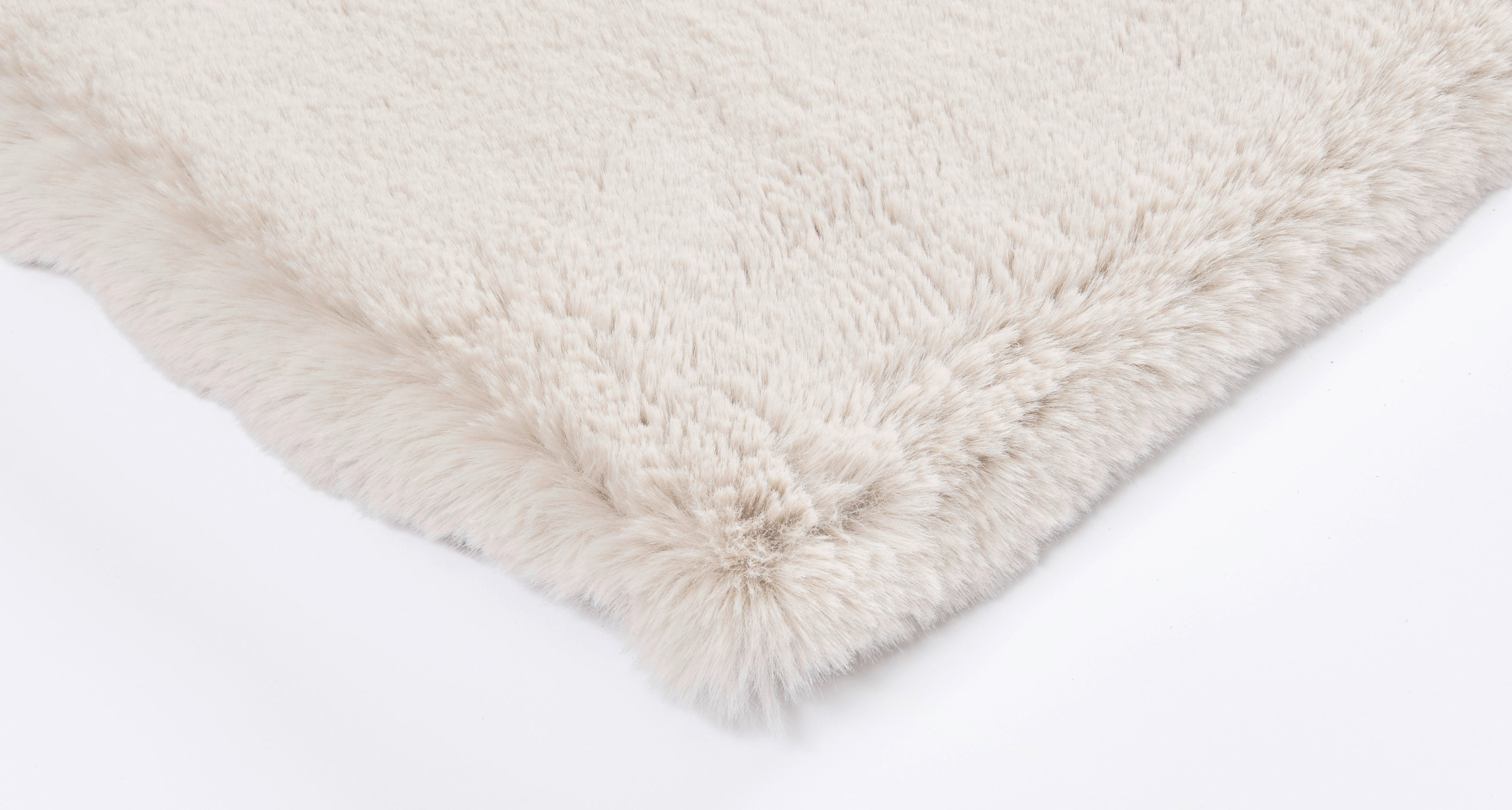 Fellimitat Bunny Deluxe creme B/L: ca. 120x170 cm Bunny Deluxe - creme (120,00/170,00cm)