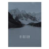 Komar Poster Word Lake In Motion Steel Natur B/L: ca. 30x40 cm Word Lake In Motion Steel - (30,00/40,00cm) - Komar