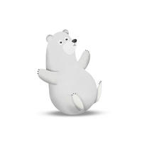 Komar Poster Cute Animal Polar Bear Cute Animal Polar Bear - (50,00/70,00cm) - Komar