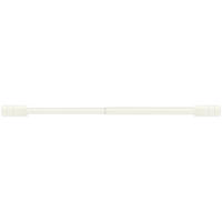 Stilgarnituren Rillen weiß Metall L/D: ca. 240x1,6 cm ausziehbar von ca. 130 bis 240 cm 1.0 Läufe Rillen - weiß (1,60cm) - POCOline