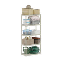 Artplast Kunststoffregal Tempo creme Polypropylen B/H/L: ca. 40x176x80 cm Tempo - creme (80,00/40,00/176,00cm) - ArtPlast