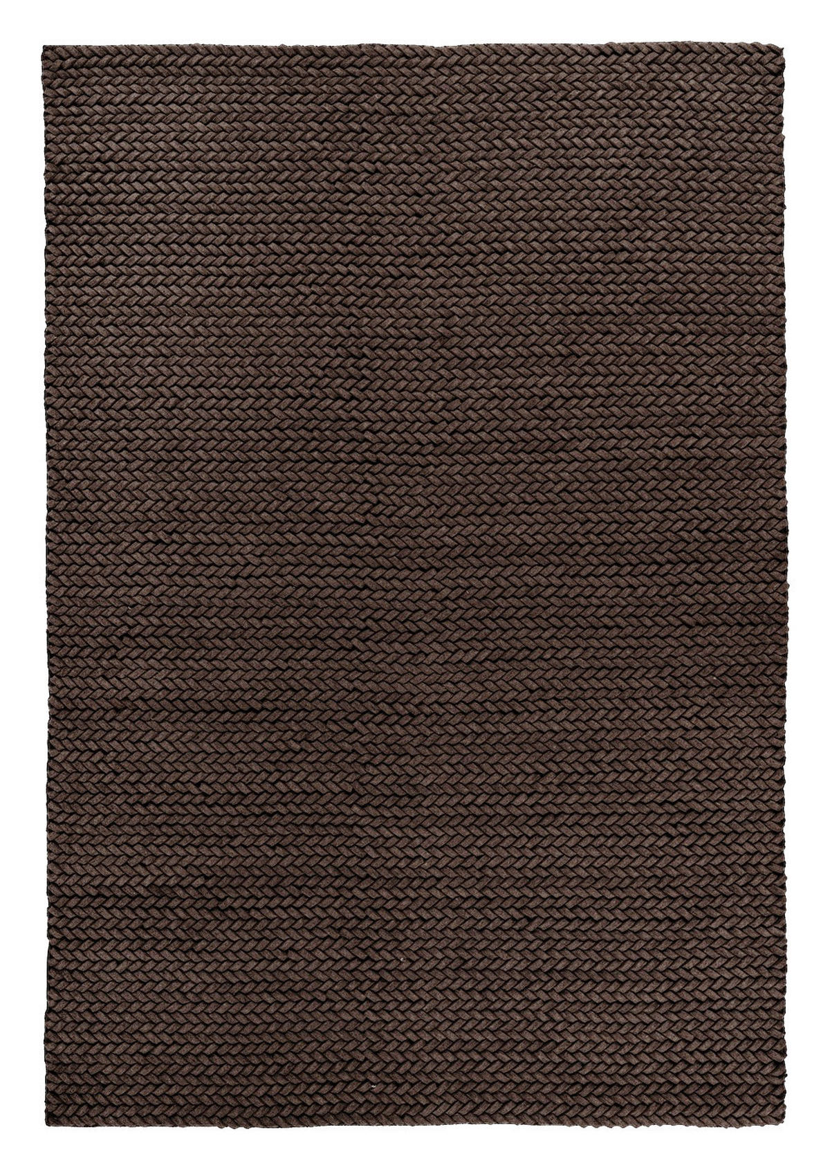 Padiro Flachflorteppich Robbie 125 braun B/H/L: ca. 80x2,1x150 cm Robbie 125 - braun (150,00/80,00/2,10cm) - Padiro