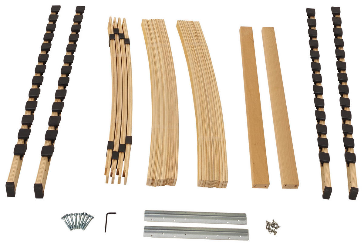 Lattenrost Rubin Liegefläche B/L: ca. 100x200 cm Rubin - anthrazit (100,00/7,00/200,00cm)