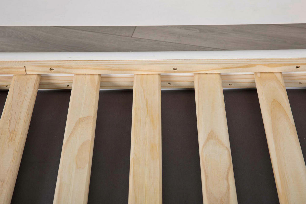 Funktionsbett Lotar weiß Liegefläche B/L: ca. 90x200 cm Lotar - weiß (97,00/65,00/209,00cm)