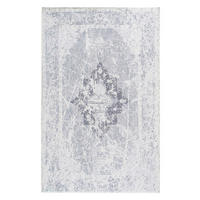 Arte Espina Flachflorteppich Prayer 125 grau B/H/L: ca. 120x0,5x180 cm Prayer 125 - grau (180,00/120,00/0,50cm) - Arte Espina