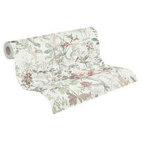 A.S.Création Vliestapete rot weiß grün B/H/D: ca. 53x1005x9 cm Vliestapete - weiß/rot (9,00/1005,00cm) - A.S.Creation