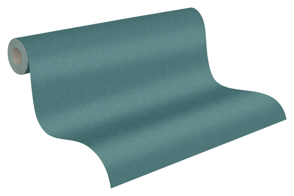 A.S.Creation Vliestapete New Elegance Uni grün B/L: ca. 53x1005 cm New Elegance - grün (53,00/1005,00cm) - A.S.Creation