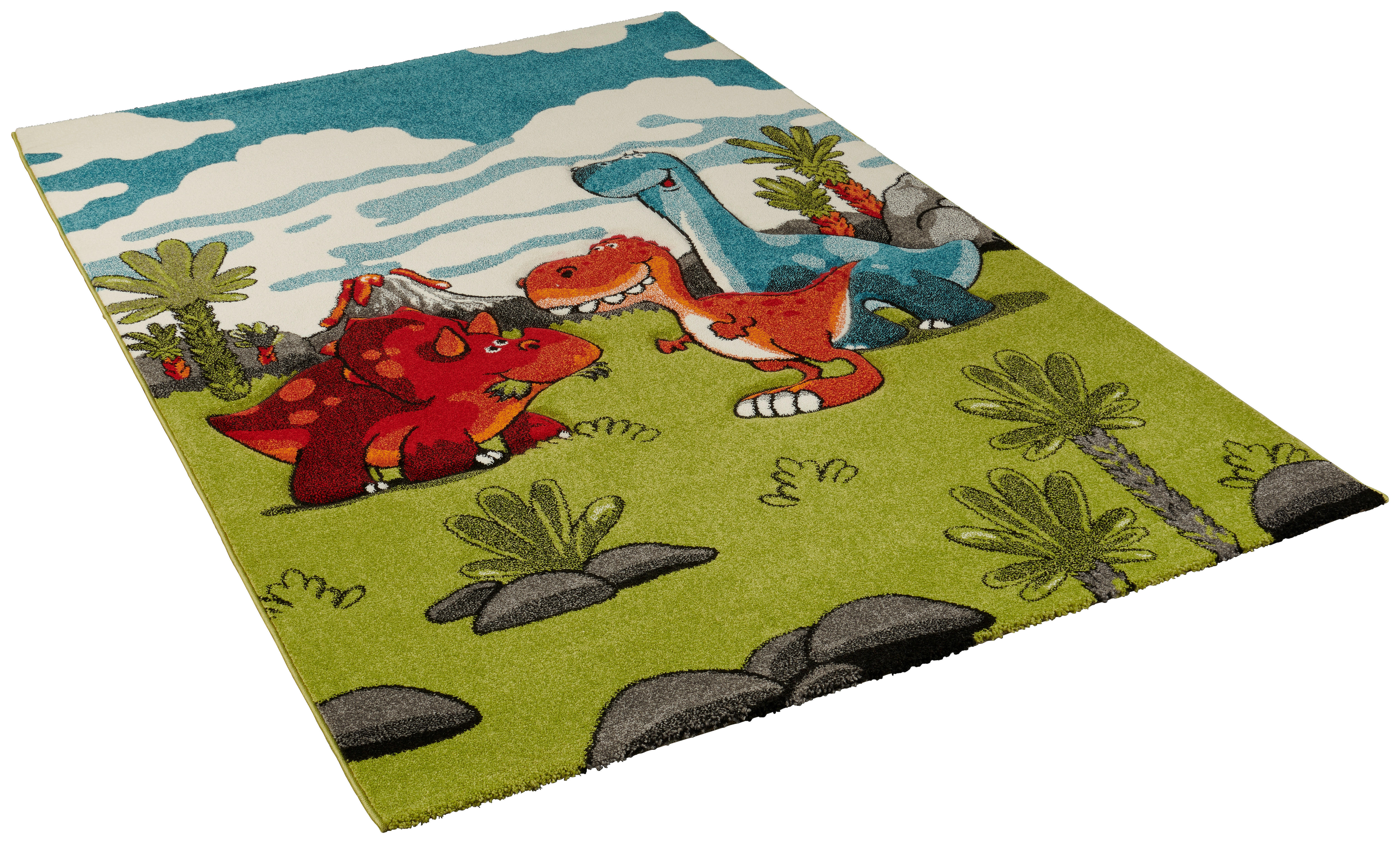 Kinderteppich Casino Kids grün B/L: ca. 160x230 cm Casino Kids - grün (160,00/230,00cm)