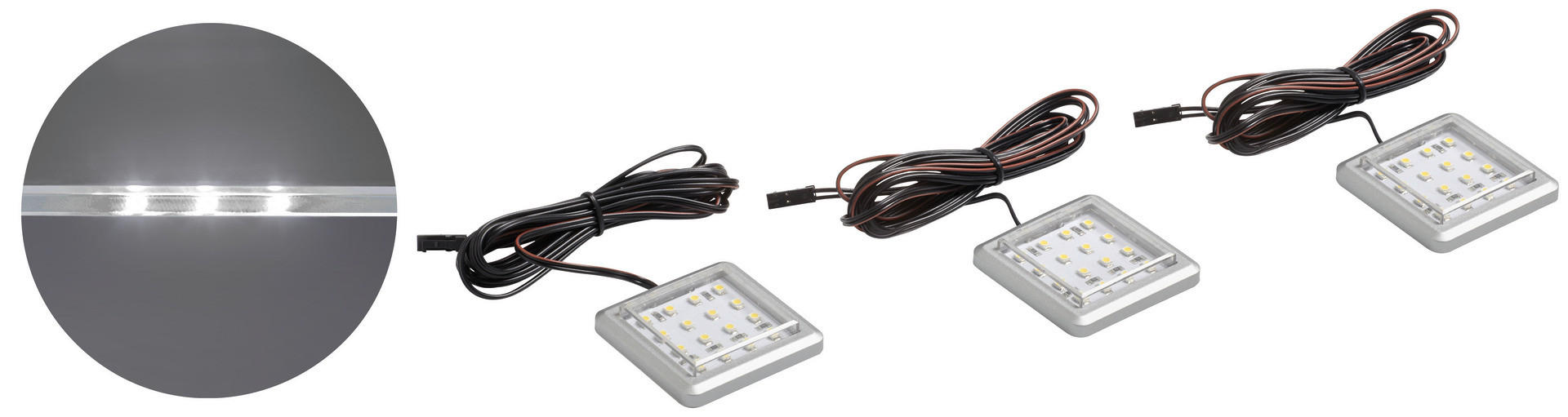 LED-Unterbauspots kaltweiß LED_Unterbauspots_3er 082793 - kaltweiß