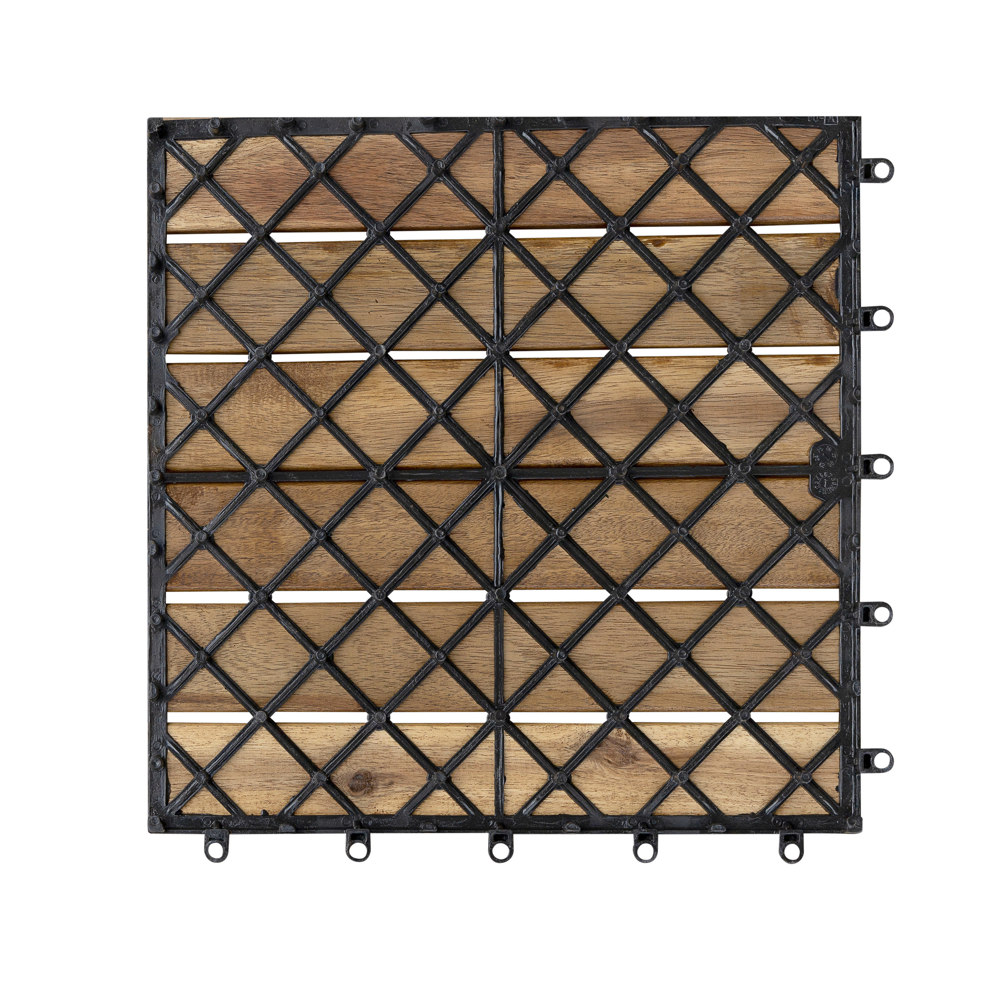 Thumbnail - POCOline Terrassenfliese Akazie Akazie B/L: ca. 30x30 cm