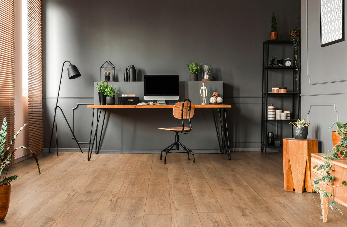 Laminatboden Kastanie ca. 1,598 m² im Paket  B/L: ca. 40x81 cm pro Paket Kastanie ca. 1,598 m² im Paket - Kastanie (40,00/81,00cm)