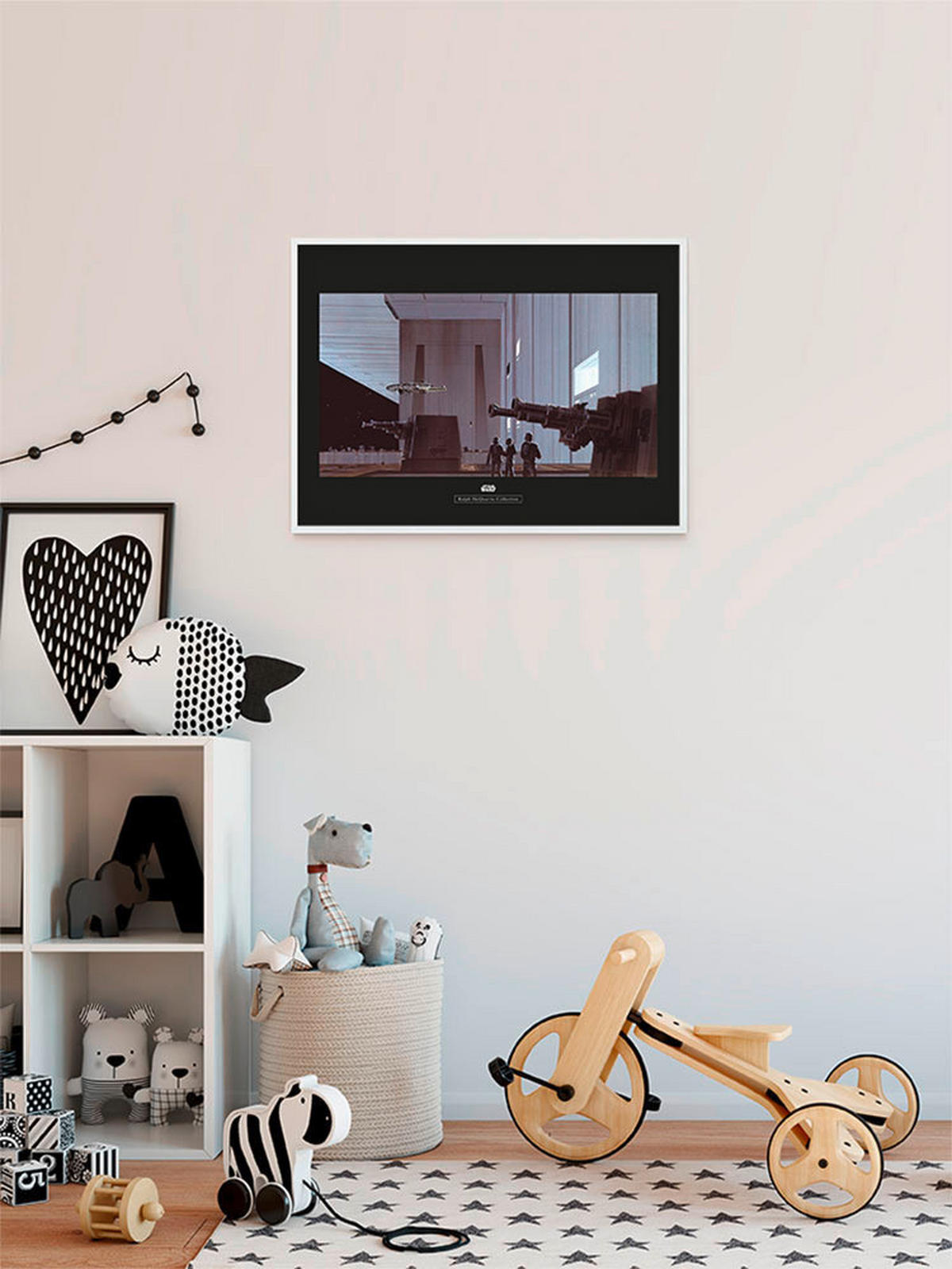 Komar Poster Star Wars Classic RMQ Death Star Ha Star Wars - Classic B/L: ca. 50x40 cm Star Wars Classic RMQ Death Star Ha - (50,00/40,00cm) - Komar
