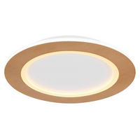 GLOBO LED-Deckenleuchte Opal weiß Acryl Metall H/D: ca. 5x40 cm CLAY - weiß/Opal (40,00/5,00cm) - GLOBO