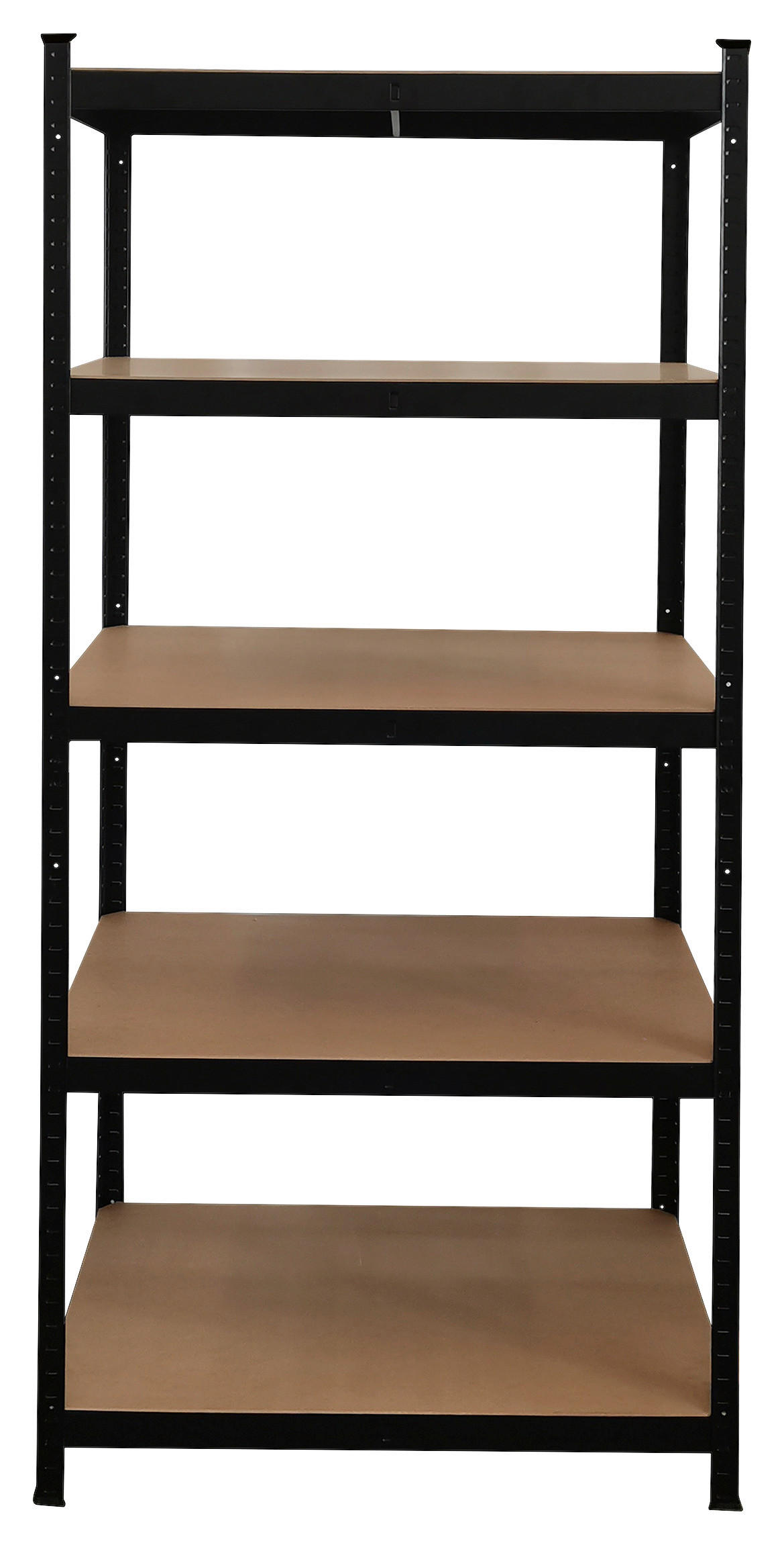 Schwerlaststeckregal schwarz B/H/T: ca. 90x200x60 cm Schwerlaststeckregal 200x90x60cm S - schwarz (90,00/200,00/60,00cm)