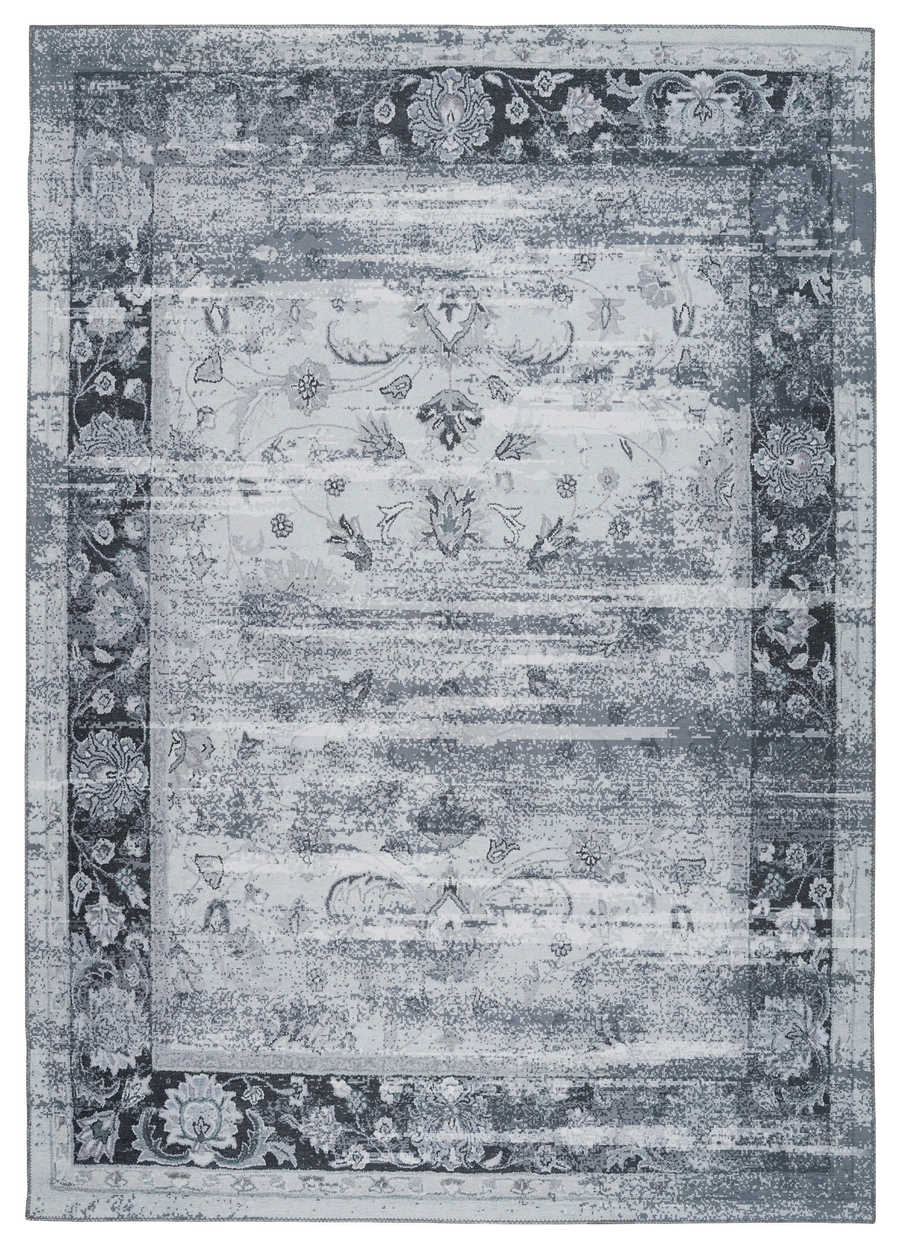 360Living Teppich Galaxy blau B/L: ca. 120x180 cm Galaxy - blau/grau (120,00/180,00cm) - 360Living