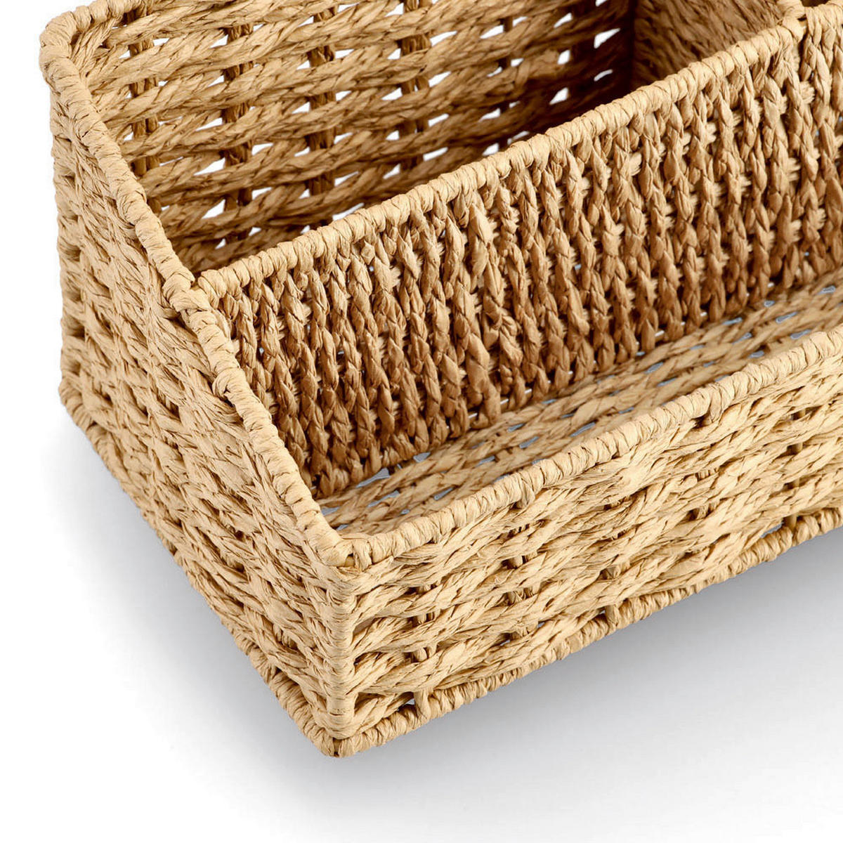 Zeller Organizer natur Papiergeflecht B/H/L: ca. 142x122x255 cm Utensilien-Organizer - natur (255,00/142,00/122,00cm) - Zeller