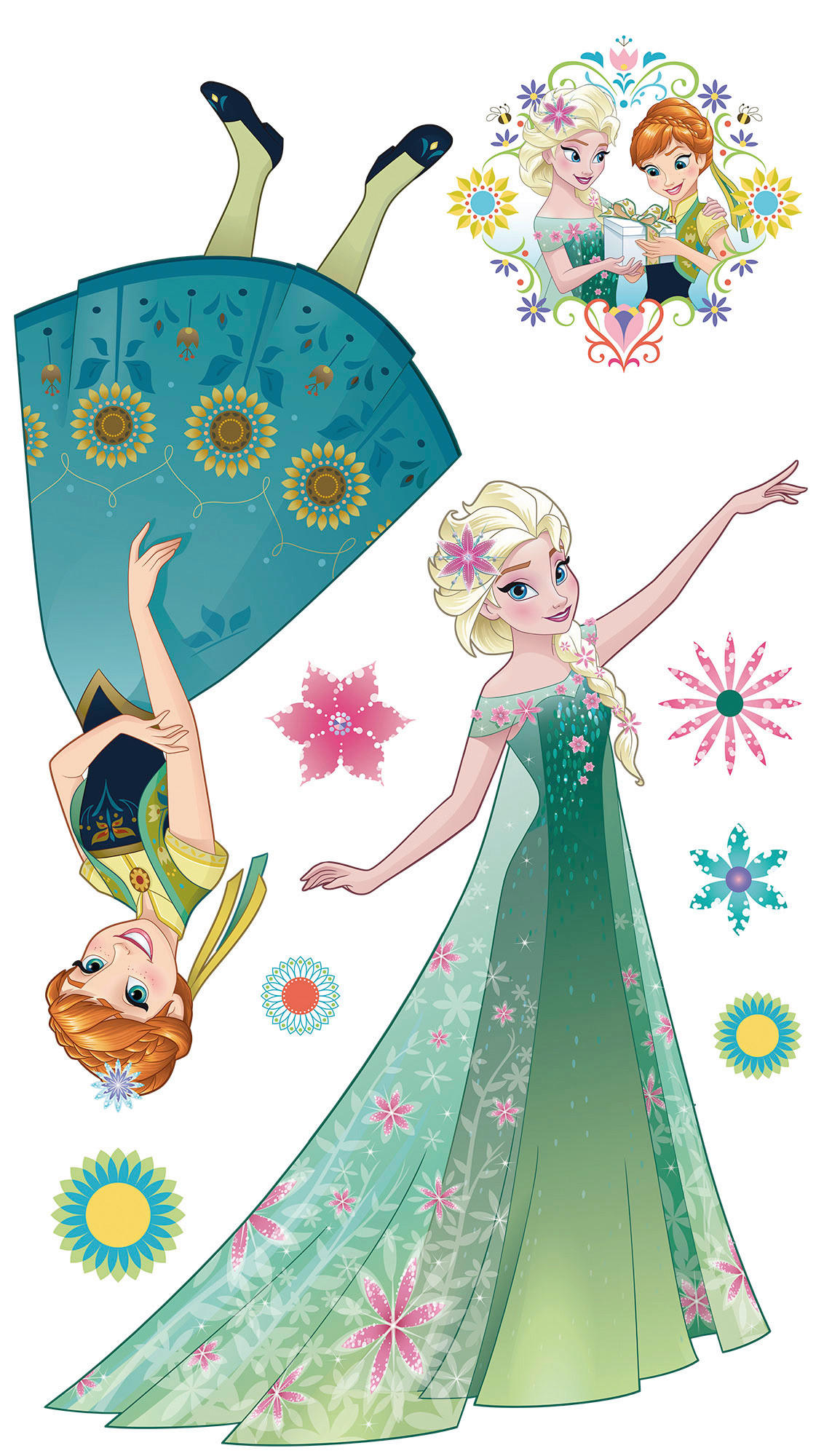 Komar Fototapete Frozen Springtime XXL B/L: ca. 127x200 cm Frozen Springtime XXL - (127,00/200,00cm) - Komar