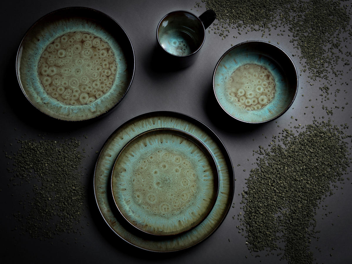 CreaTable Kombiservice Nordic Fjord Nordic Fjord - grün - CreaTable