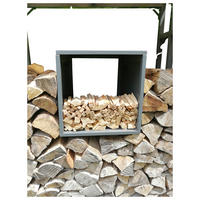 Grasekamp Anmachholz Box grau B/H/L: ca. 48x48x68 cm Anmachholz_Box_68x48x48cm - grau (68,00/48,00/48,00cm) - Grasekamp