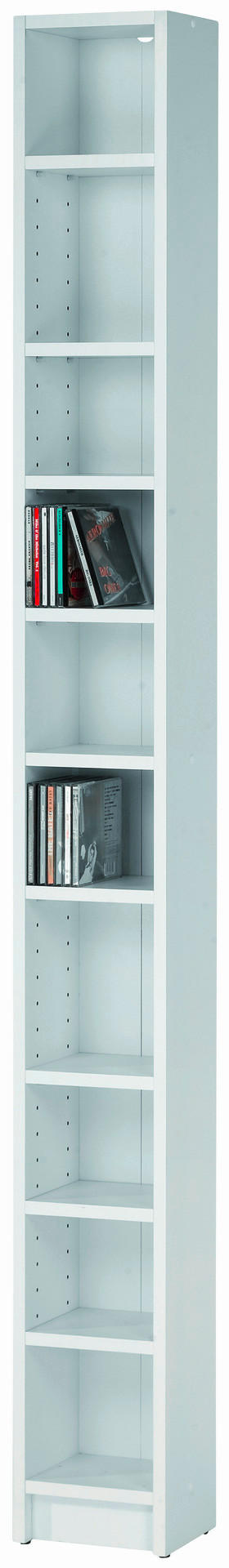 CD Regal Soul weiß B/H/T: ca. 20x186x17 cm Soul - weiß (20,00/186,00/17,00cm)