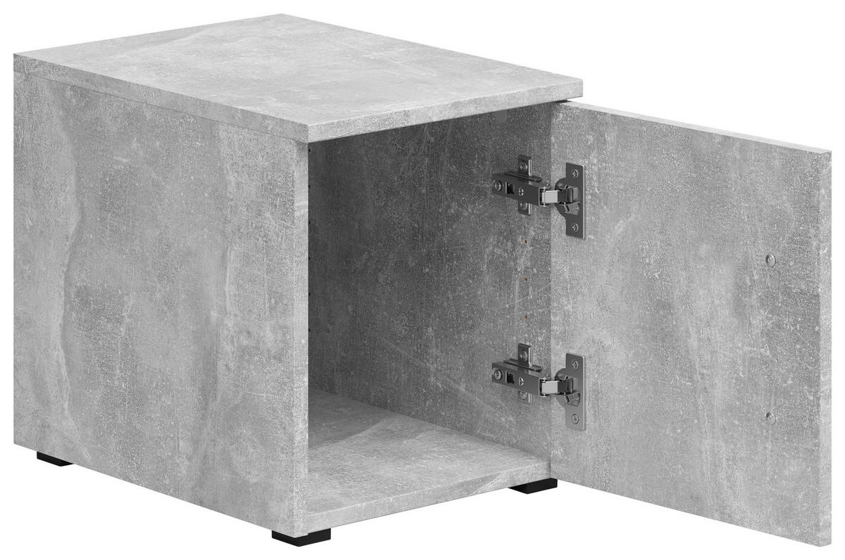 Aufsatz Multi-Stauraum Typ 2 Beton Optik B/H/T: ca. 30x35x40 cm Multi-Stauraum Typ 2 - Beton (30,00/35,00/40,00cm)