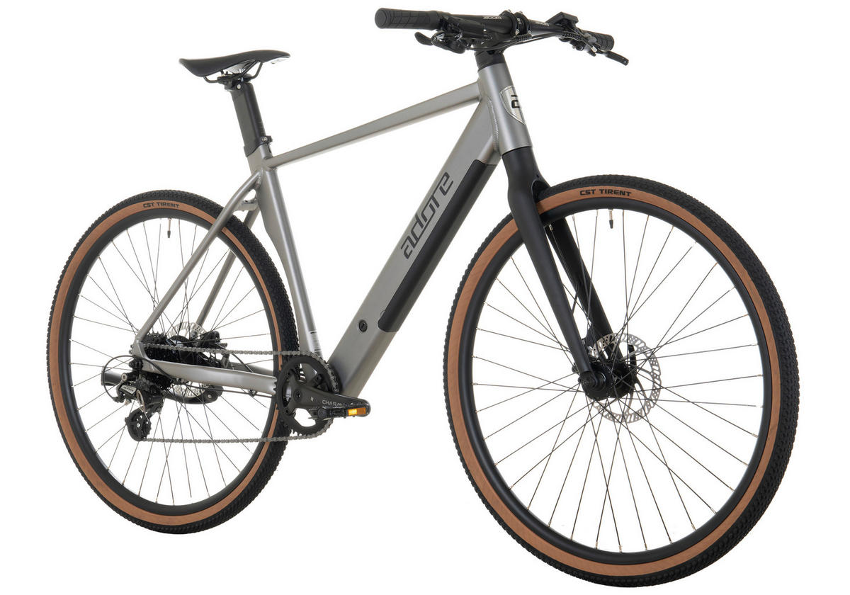 Adore E-Bike UBR-770 UBR-770 28 Zoll Rahmenhöhe 52 cm 8 Gänge grau grau ca. 250 W ca. 28 Zoll UBR-770 - grau - Adore