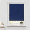 Thermo Klebe-/Klemmrollo Verdunklungsqualität blau B/L: ca. 50x150 cm Rollo_schnurlos_Thermo_VD_Klemmfix - blau (50,00/150,00cm) - LICHTBLICK