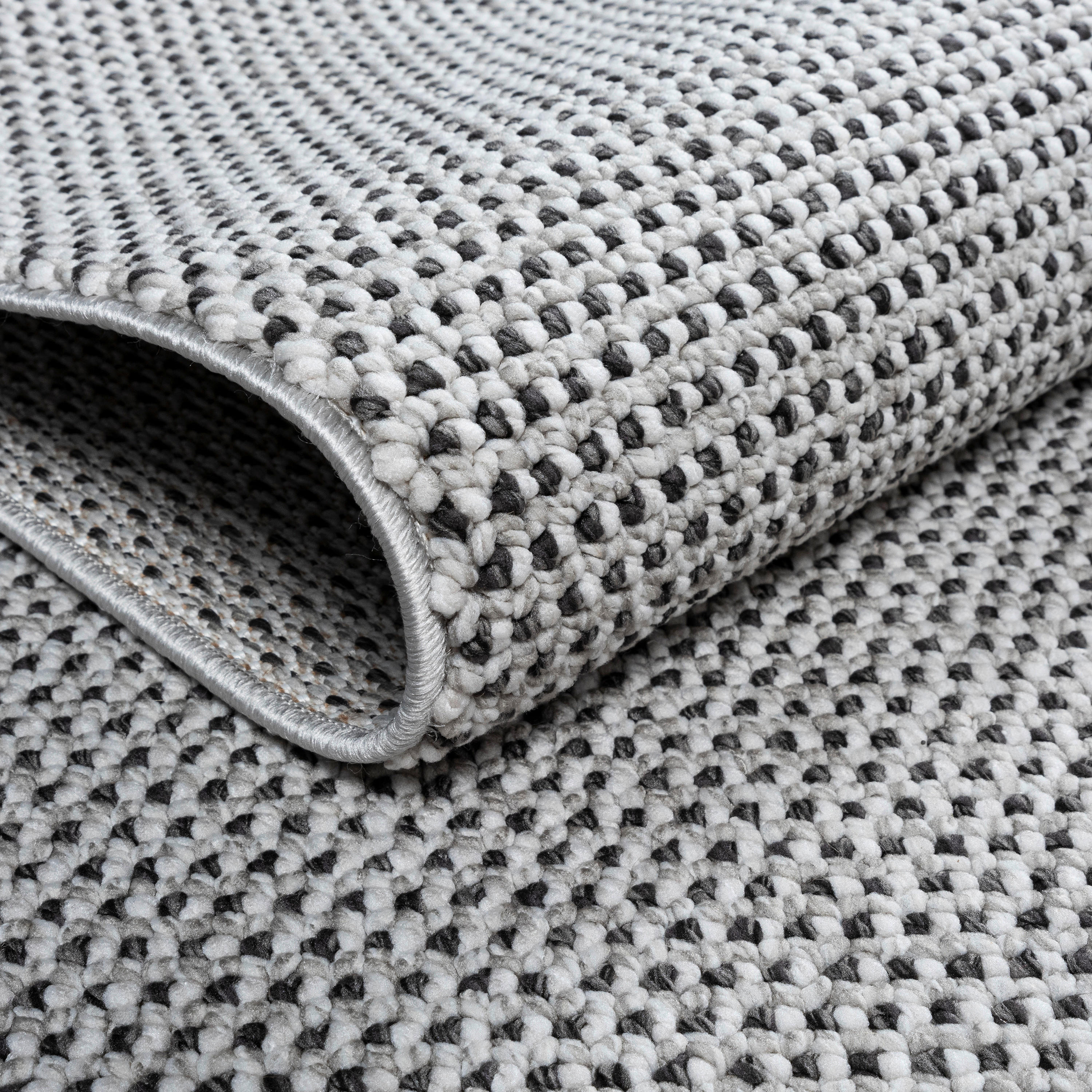 Sanat Teppich LORA PLUS schwarz B/L: ca. 200x290 cm LORA PLUS - schwarz/grau (200,00/290,00cm) - Sanat
