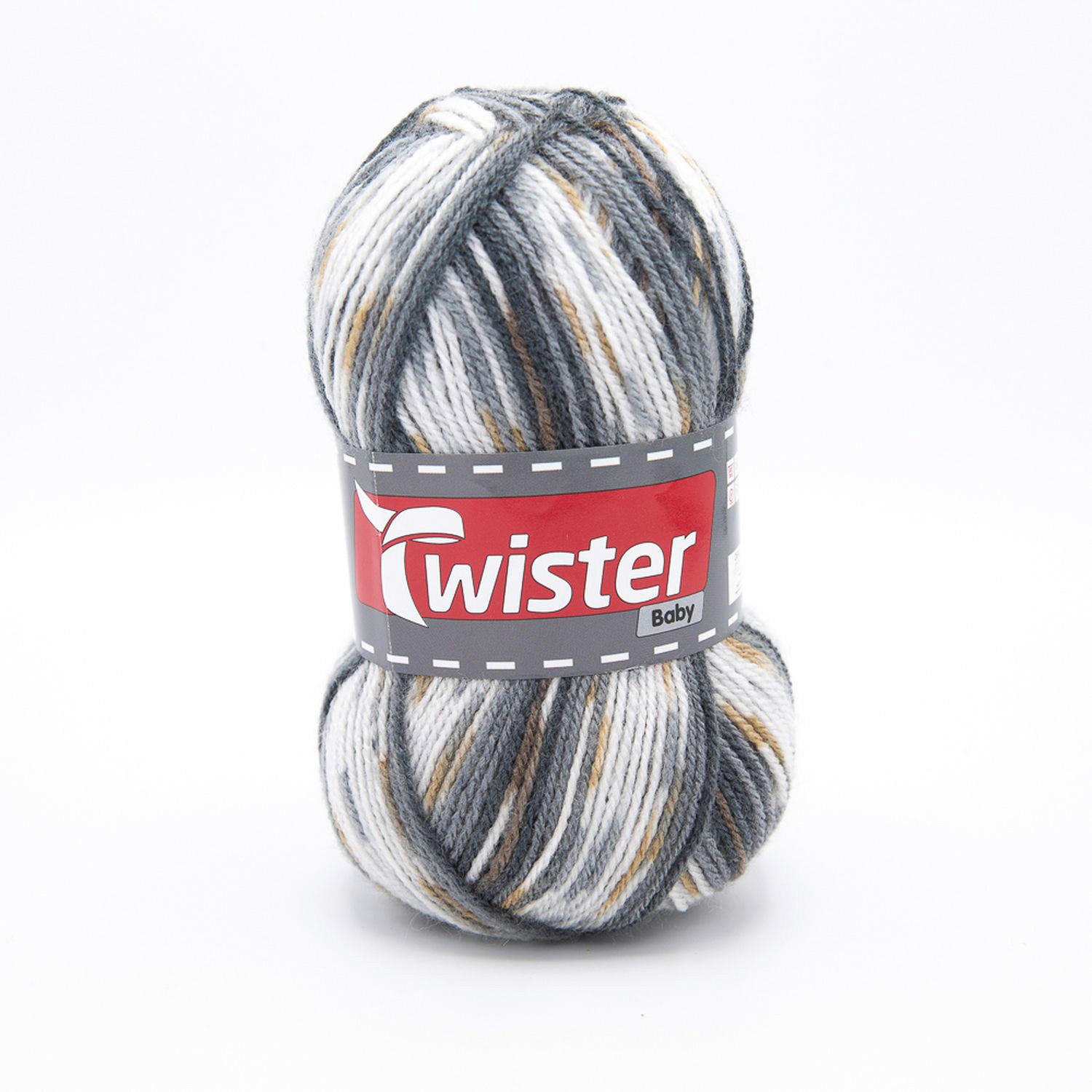 Handstrickgarn Baby grau L: ca. 21000 cm Baby - color/grau (21000,00cm) - Twister