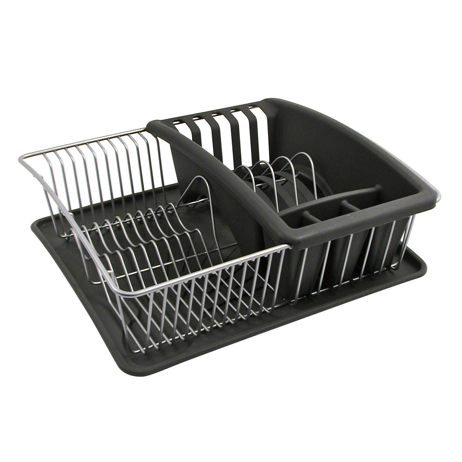 Metaltex Spülkorb grau Metall B/H/L: ca. 36x12x32 cm Spülkorb_Aquatex_Plus - grau (32,00/36,00/12,00cm) - Metaltex