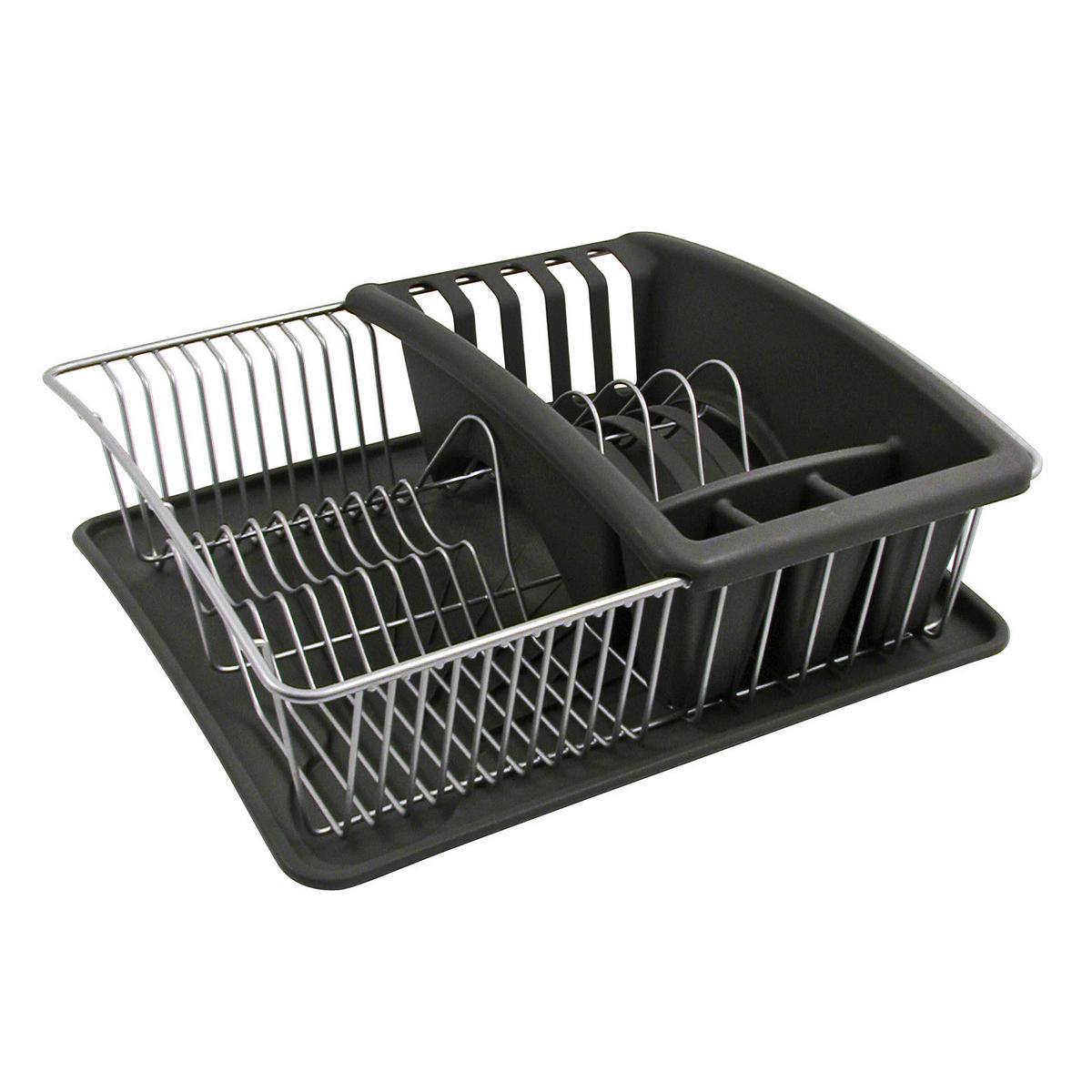 Metaltex Spülkorb grau Metall B/H/L: ca. 36x12x32 cm Spülkorb_Aquatex_Plus - grau (32,00/36,00/12,00cm) - Metaltex