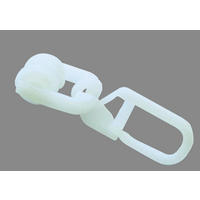 Boviva Rollringe für T-Schiene Rollringe_für_T-Schiene_20erPack - weiß - Boviva