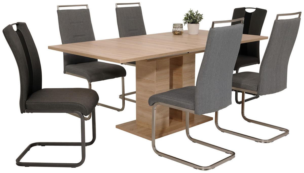 Esstisch HELENA II Eiche Sonoma Nachbildung B/H/T: ca. 140x76x90 cm HELENA II - Eiche (140,00/76,00/90,00cm) - Hela