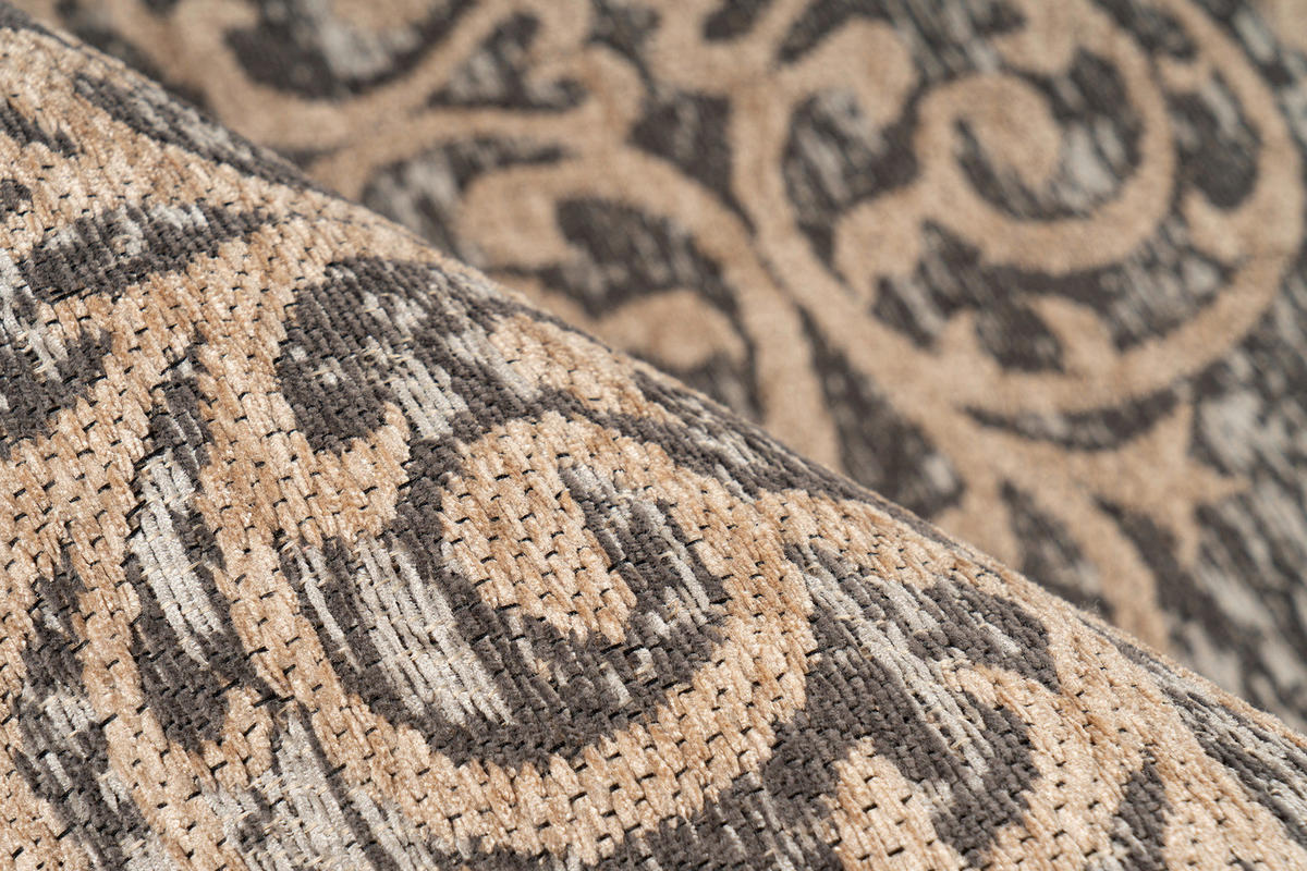 Kayoom Flachflorteppich Davis 125 beige B/H/L: ca. 160x1,2x230 cm Davis 125 - beige (230,00/160,00/1,20cm) - Kayoom