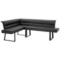Eckbank  schwarz B/H/T: ca. 178x83x219 cm Enno_Eckbank_6003592 R - schwarz (178,00/83,00/219,00cm)
