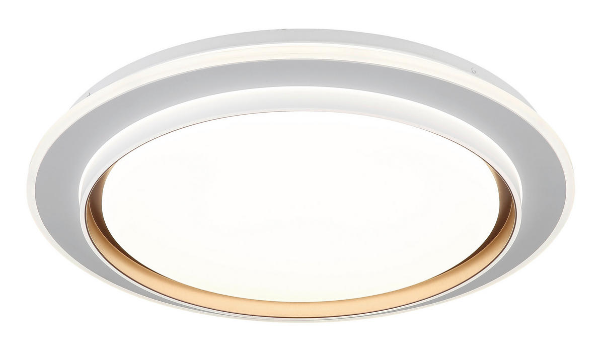 GLOBO Deckenventilator Deckenleuchte-Janice - weiß (49,50/7,50/49,00cm) - GLOBO