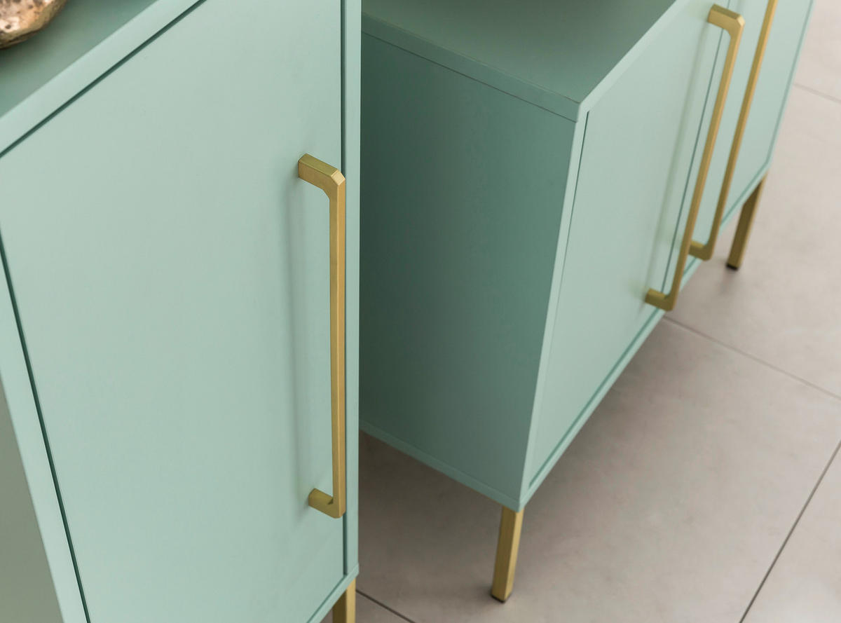 Midischrank Sarah mint B/H/T: ca. 30,4x130,6x21,8 cm Sarah - mint (30,40/130,60/21,80cm) - Möbelpartner