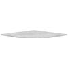 Eckplatte Multi-Stauraum Typ 49 Beton Optik B/H/T: ca. 101,1x1,5x78,8 cm Multi-Stauraum Typ 49 - Beton (101,10/1,50/78,80cm)