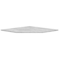 Eckplatte Multi-Stauraum Typ 49 Beton Optik B/H/T: ca. 101,1x1,5x78,8 cm Multi-Stauraum Typ 49 - Beton (101,10/1,50/78,80cm)